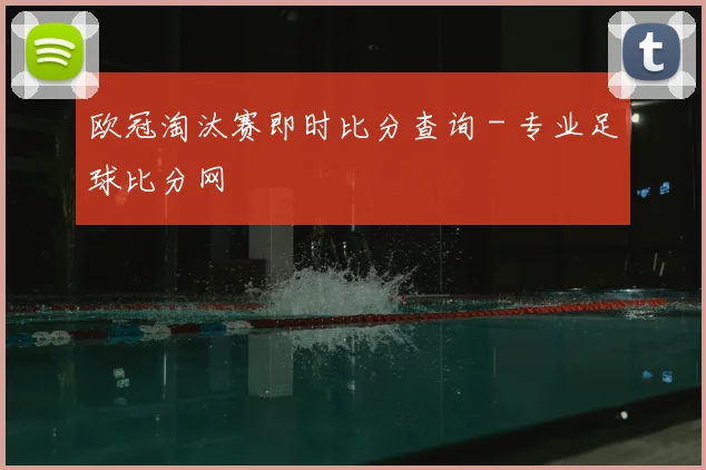 欧冠淘汰赛即时比分查询 - 专业足球比分网